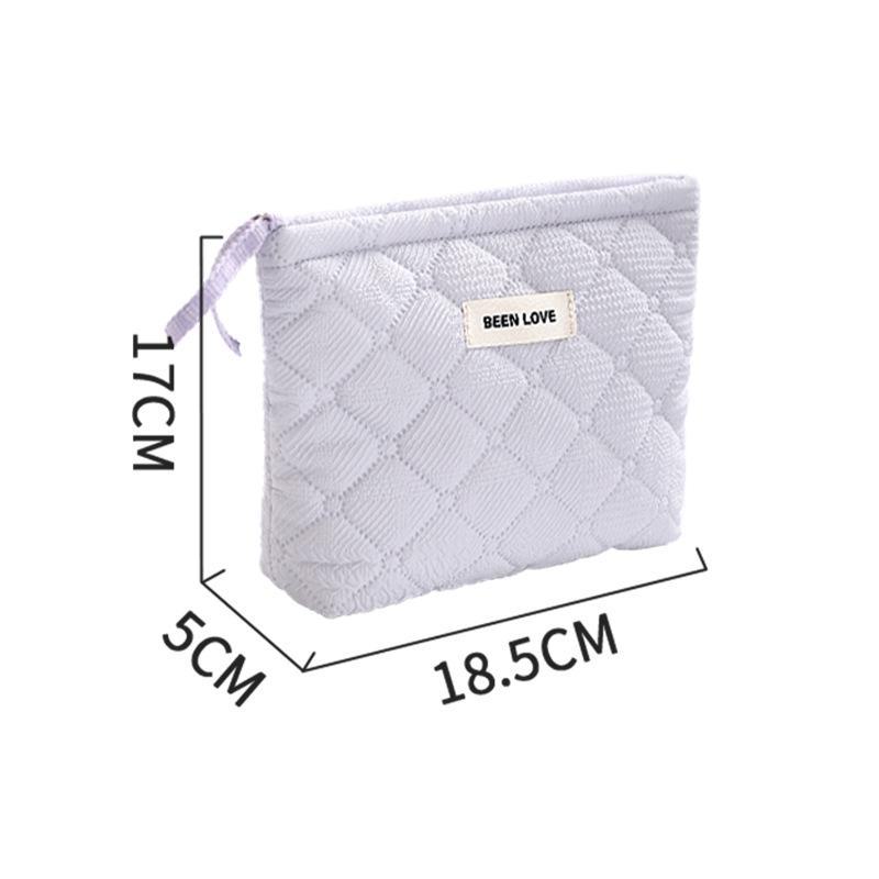 

Портативная дорожная косметичка — стильное ручное хранилище для помады и косметики фиолетовый