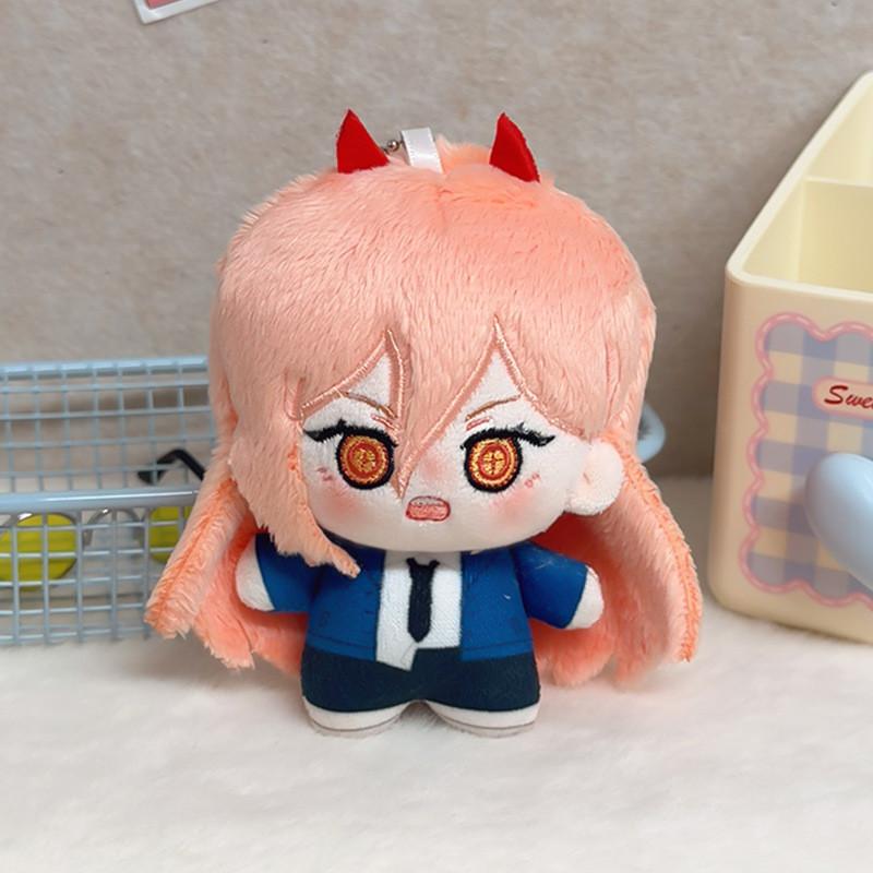 Chainsaw Man Plush Doll With Keychain For Anime Fans