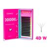 TDANCE W Shape Lash Soft Handmade 3d 4d 5d 6d 8d Premade Volume Fan C D 0.07MM Eyelashes Extension