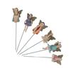 6 Pcs Fairy Figurine Miniature Fairy Elf Statue Mini Garden Yard Micro Landscape Flower Pot Decoration