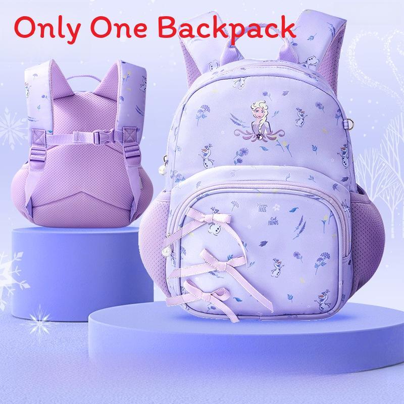 Disney Frozen Kids Backpack With Breathable Mesh For Elementary School Students