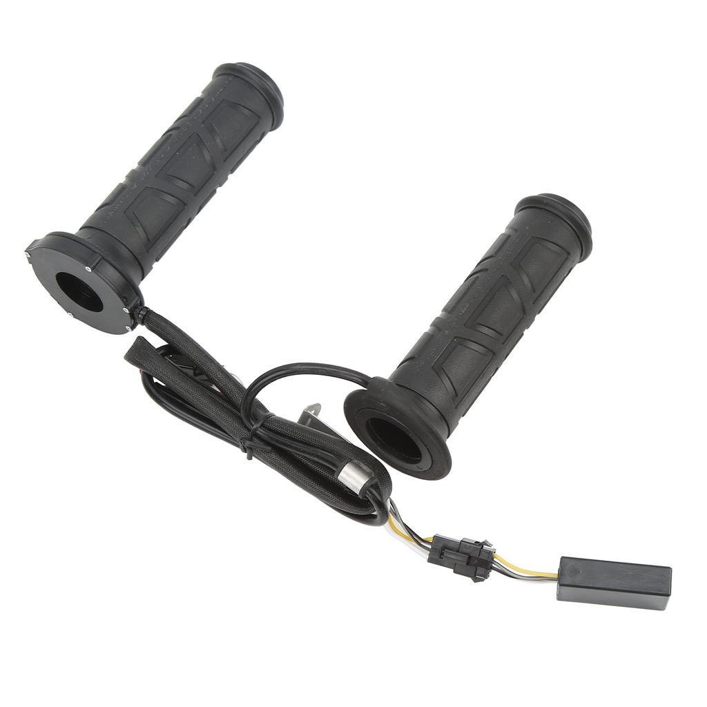 Motorcycle Heated Hand Grips 12V DC 15?35W Electric Hot Heat Adjustable Temperature Handlebar for