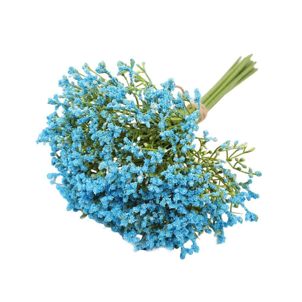 

12 Pieces Artificial Flowers Gypsophila Simulation Self-Assembly Bouquet Plant Plastic For Hotel Party Arrangement