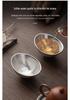 Sterling Silver Kung Fu Tea Tasting Cup with Gift Box