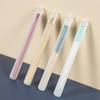 1pcs Portable Plastic Chopsticks Box 26cm Transparent Cutlery Straw Case Eyebrow Pencil Organizer