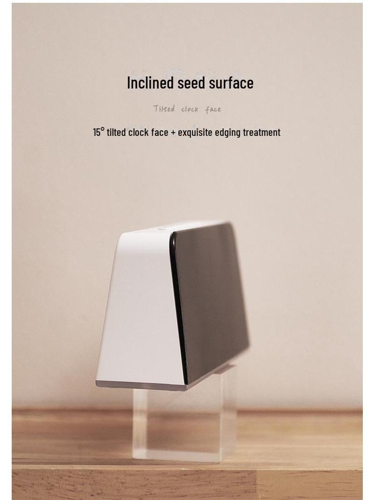 Ceas digital LED transfrontalier GH8033: Afișaj mare, dată, alarmă multifuncțională și lumină de atmosferă