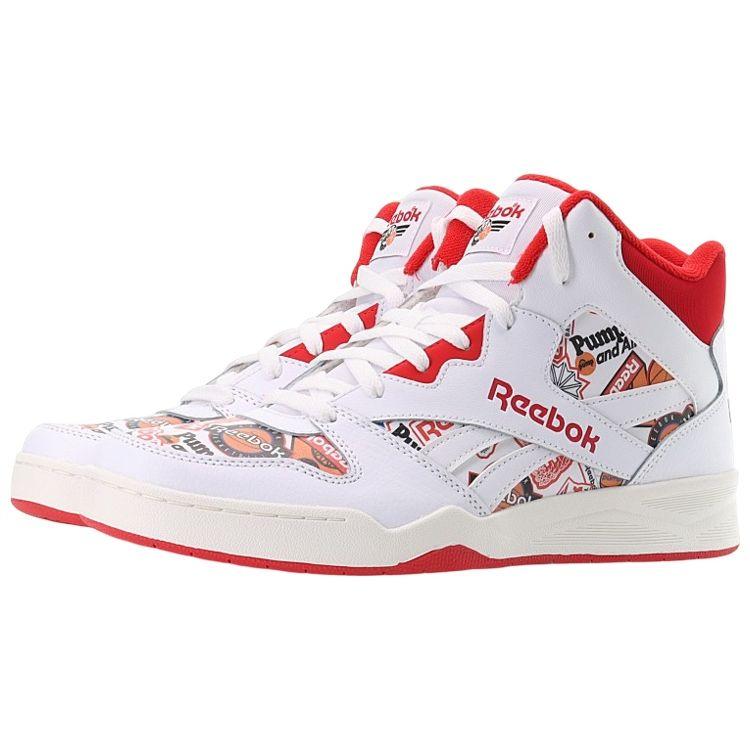 Reebok Royal BB4500 Hi 2 Unisex White Red Lifestyle Basketball Sneakers HQ6175