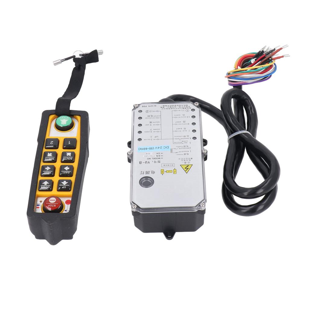 Wireless Crane Remote Control 6 Directional Buttons IP65 Waterproof Industrial Lift Remote Control