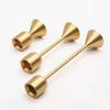 Party Home Decoration Gold Candles Stick Wedding Table Centerpieces Dinner Candelabrum Holiday Tabletop Elegant Candle Holder