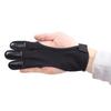 Leather Fingertip Three-Finger Gloves Breathable Shooting Hand Guard  Teenagers Use