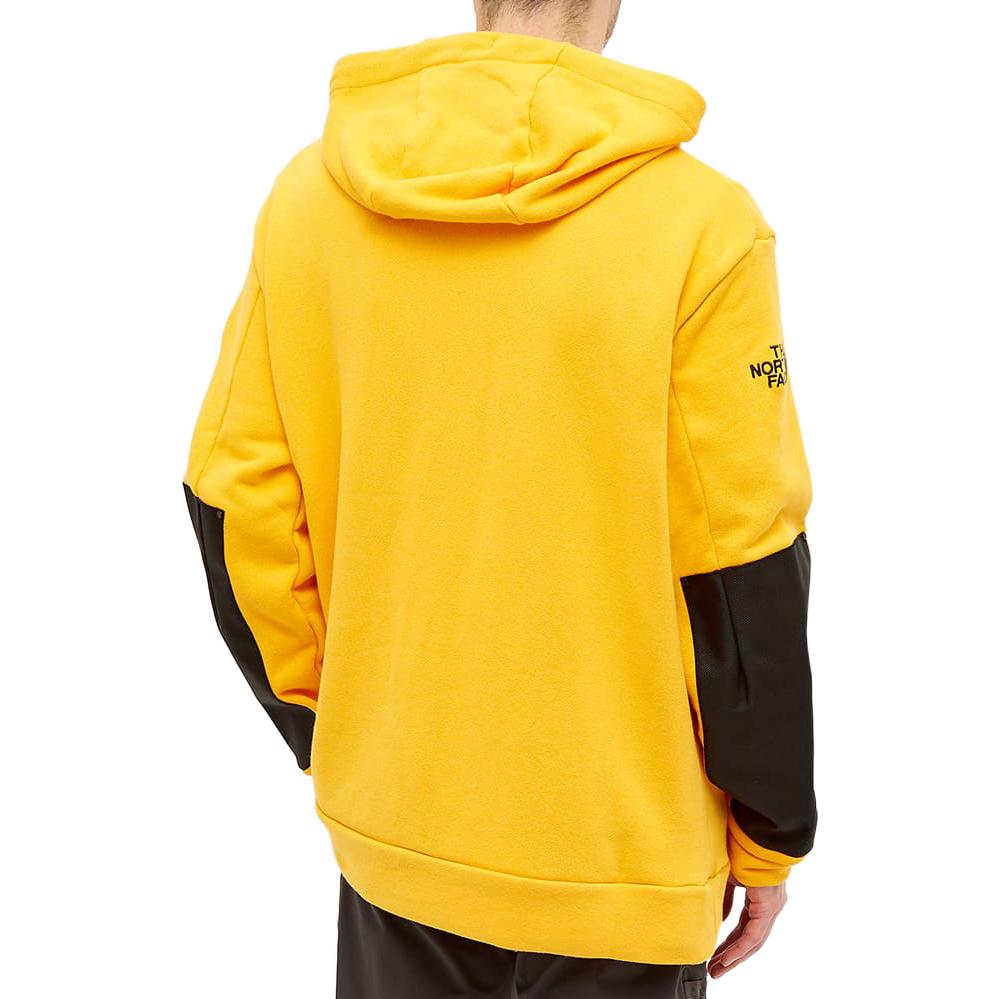 The North Face Sweatshirts Men's Yellow Black Hooded Moderate Regular NF0A4R5G-ZU3