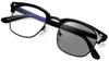 KANASTAL Blue Light and UV400 Photochromic Sunglasses for Metal Stylish for Men and Women Blocking, Photochromic, Color-Changing Glasses, Protection,