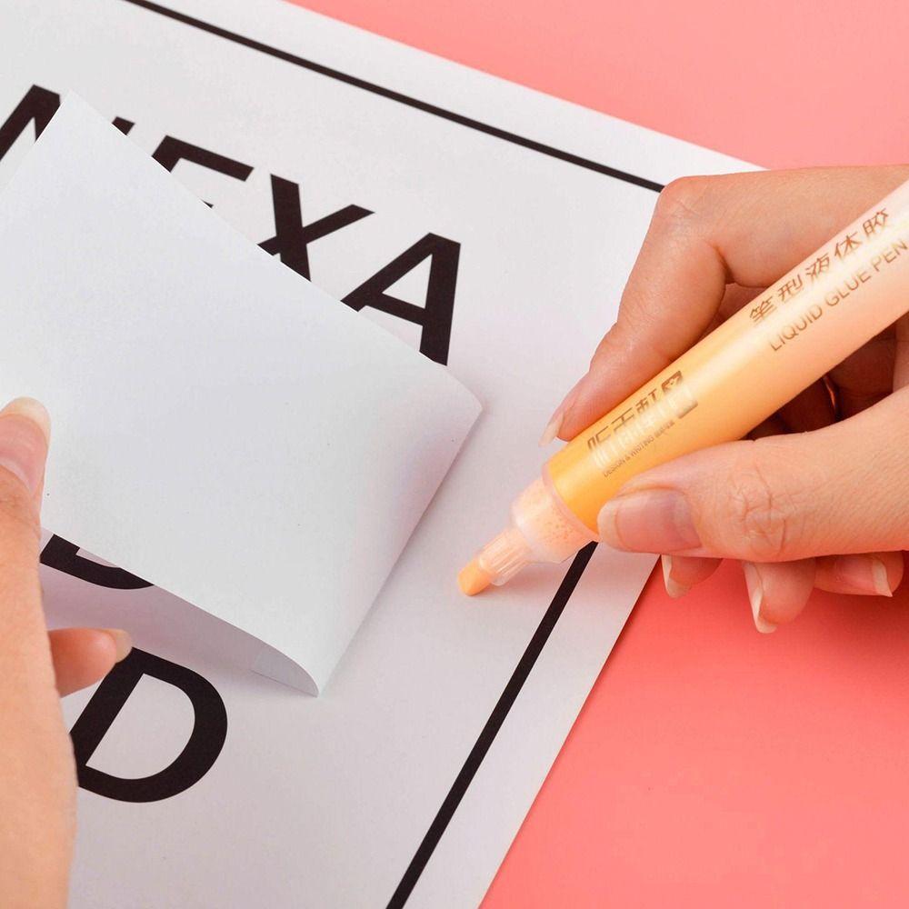 Pen Shape Dot Glue Pen High Viscosity Glue Dispensing Pen Double Sided Adhesive Stationery