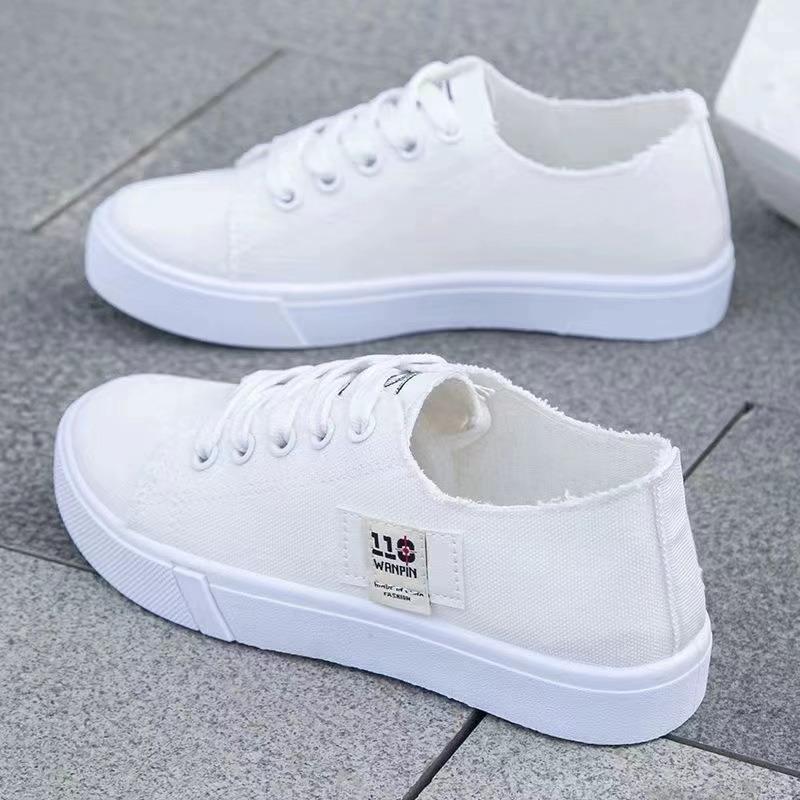 summer new canvas shoes female student shoes sole breathable thin casual sports shoes