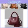 Chic Bucket Bag For Women 2023 Trendy Soft Pu Leather Shoulder Crossbody Style