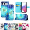 Cute Painted Leather Flip Case on For OnePlus 13 13R 12 12R 11 11R 1+ Nord CE 4 Lite N30 SE CE4 Strap Shockproof Wallet Cover