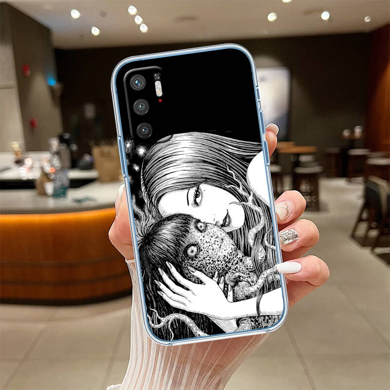 Junji Ito Tomie Phone Case for Motorola G14 G15 G24 G30 G31 G32 G34 G41 G42 G51 G52 G50 G60S G60 G62 G72 G71 G73 G84 G85 G200 E32
