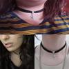 Fashion Vintage Skeleton Charms Choker Necklace Black Skull Chokers Gothic Jewelry Gifts