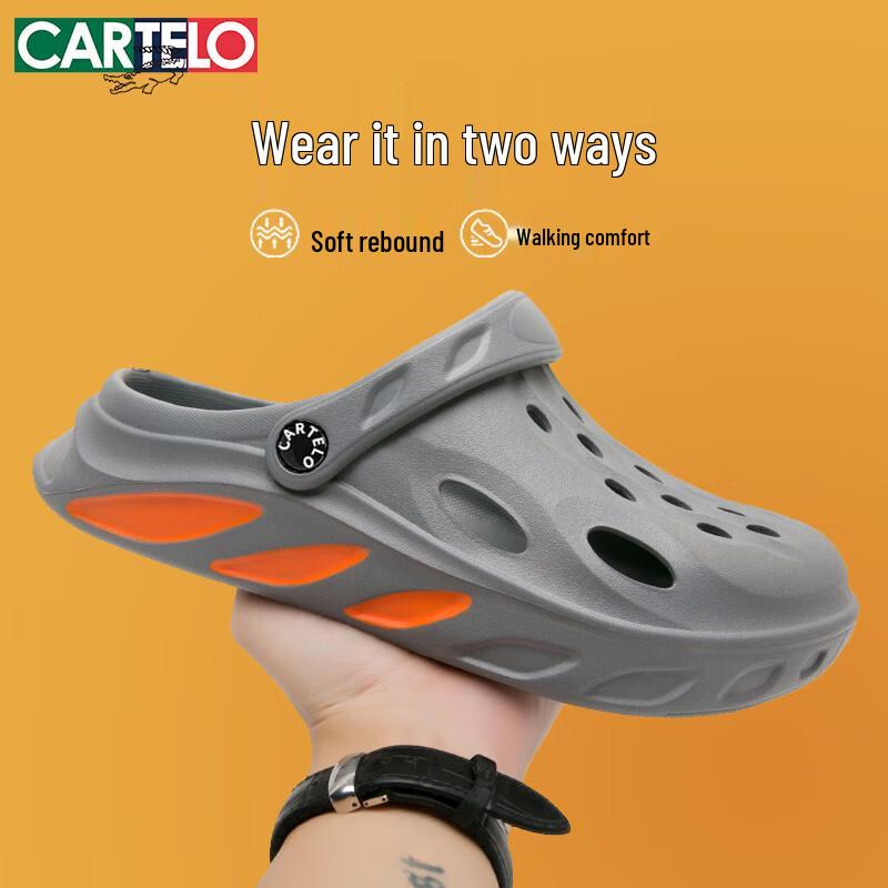 CARTELO Men s Summer Beach Clogs 44/45