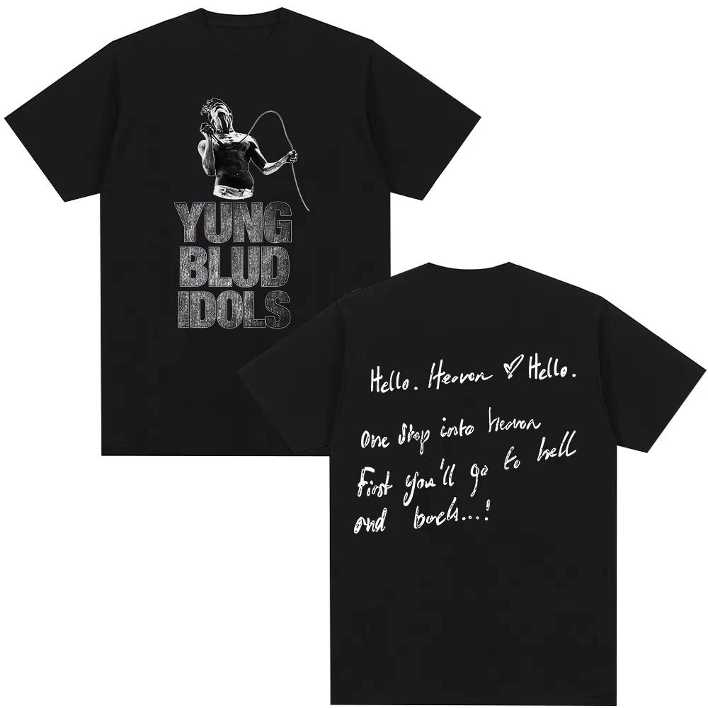 

Yungblud IDOLS Album Tour 2026 T Shirt Men Women Hip Hop Short Sleeve Tshirts Casual Cotton Oversized Tee Shirt Tops Streetwear 4XL