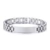 Custom New Dainty Thick Watch Statement Bracelet Fashion Jewelry Stainless Steel Waterproof Watch Band Link Chain Bracelet