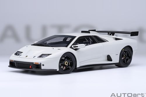 AUTOart 1/18 Scale Lamborghini Diablo GTR (White) Finished Product 79136