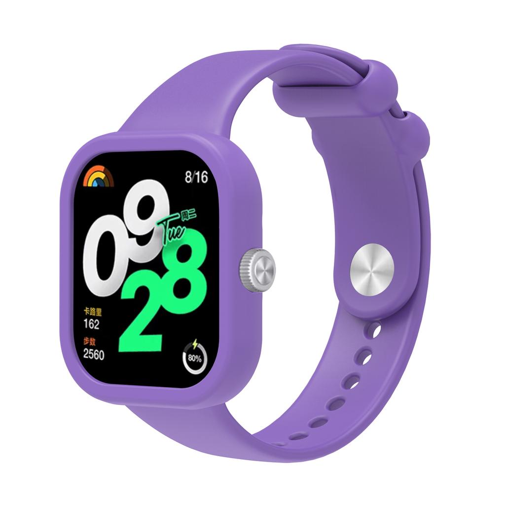 Armbandhülle für Redmi Watch 4 Armband Ersatzarmband Smartwatch Schutzhülle mit Armband für Redmi Watch 4 Hülle Armband