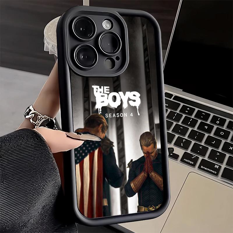 Phone Case for iPhone 17 Air 16E 15 16 Pro Max The Boys H-Homelander Cover 14 Plus 13 12 Mini Soft Shell Silicone Fundas