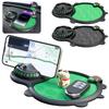 3 In 1 Dashboard Anti Slip Mat with Phone Mount 360-Degree Rotation Car Phone Holder Non-Slip Adhesive Mat w/Mobile Phone Number