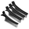 4pcs Grip Hair Sectioning Clips, Hair Parting Comb Clips for Salon Cutting and Coloring