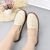 Women's Lightweight Round Toe Flats Slip On Flat Ballet Shoes for Women Casual Faux Leather Loafer Dressy Shoes Soft Driving Shoes Walking Loafers