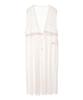 Casual Mesh Shirring Layer Ivory [Green Parks] Dress, Dress, Women's,