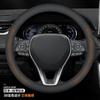 Ultra-Thin Breathable Steering Wheel Cover Universal Fit 38cm Diameter Sport Style Car Interior Accessory
