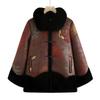 Grandma Winter Fleece Jacket Women's Old Lady Clothes