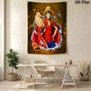 One Piece Wall Tapestry Decorative Art Tapestry Background Cloth Wallmounted Wall Decoration Homestay Soft Decoration Tapestry Work Of Art