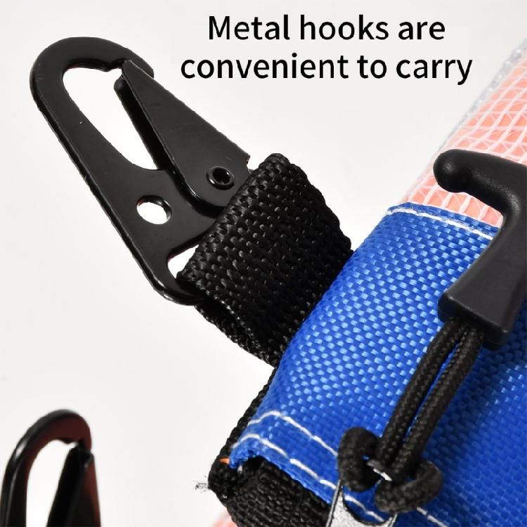 Transparente Antistatische Wasserdichte Werkzeugtasche Strapazierfähiges 1680D Oxford-Gewebe Verstärkter Reißverschluss Für Mechaniker Elektriker