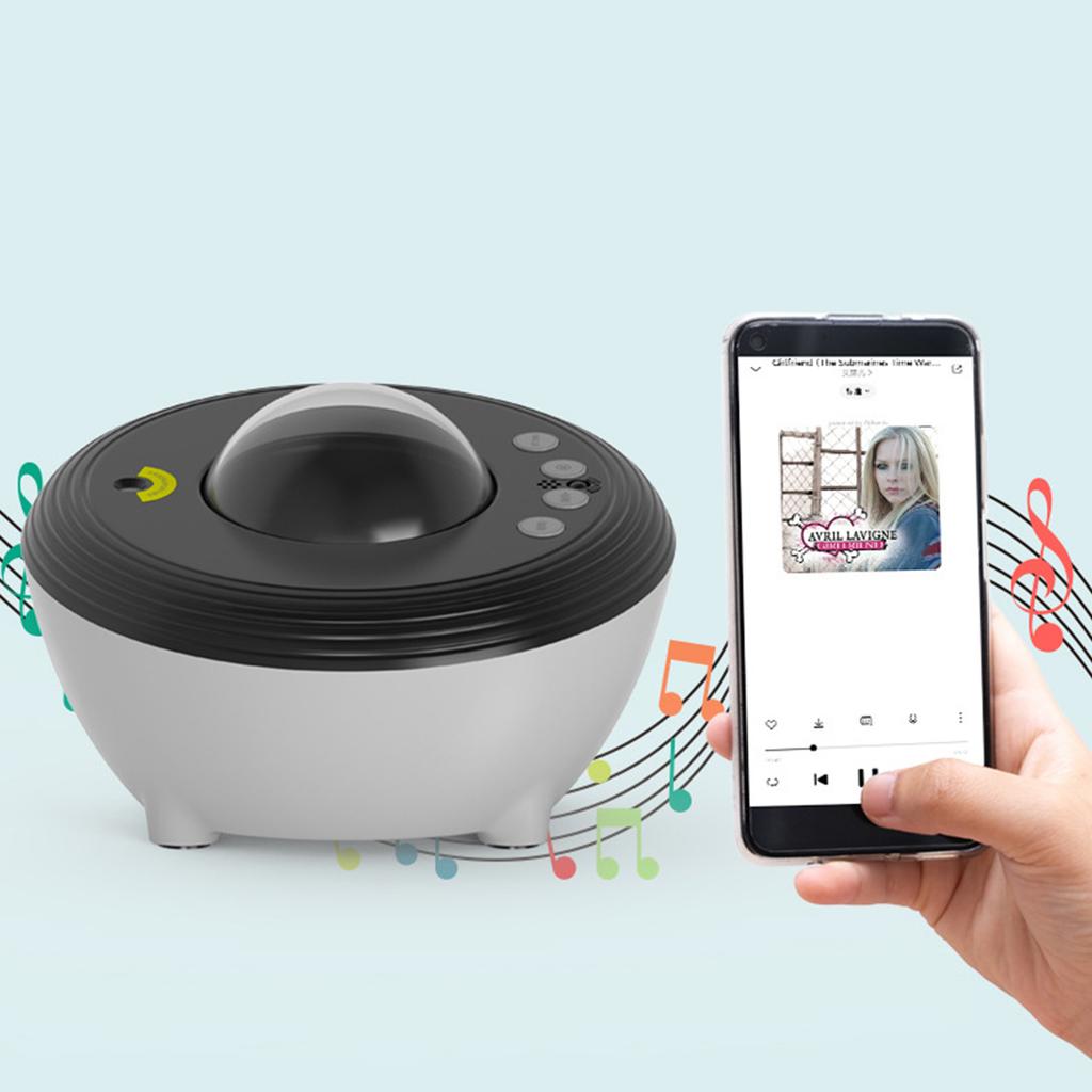 Northern Lights Starry Night Light Ambient Light Full Star Bedroom Aurora Projection Light Erotic Bluetooth Audio