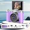 Popular Dual-Camera Retro Digital Camera with HD Selfie and Portable Design for Students