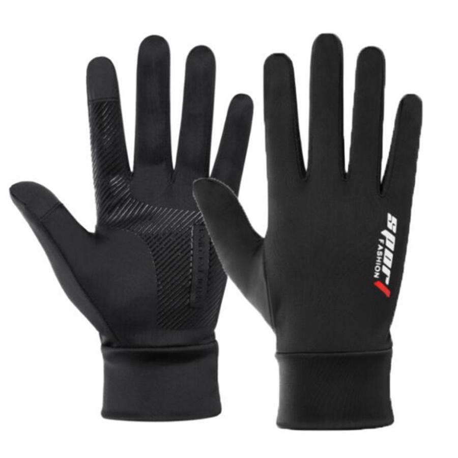 

Summer Breathable Touchscreen Gloves, Anti-Slip UV Protection Sports Gloves for Cycling & Driving L чёрный