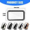 Screen Protectors Case For Band 9/8 Full Coverage PC Bumper for Smartwatch Protective Cover Case