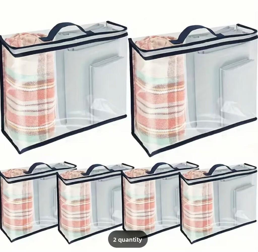Pvc Multiuse Packing Bag With Zipper For Home Storage And Curtain Packing