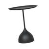 Compact Round Black Table for Drinks And Coffee
