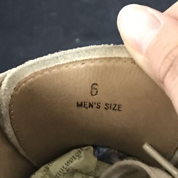 Tod's Italy Vintage Nubuck Leather Full Brogue Wingtip 6 24.5-25.0 Beige Dress Shoes(USED)