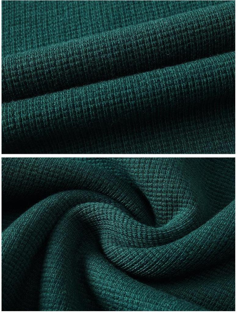 Men's Winter Fleece-Lined Zipper Sweatshirt with Semi-High Collar, Thickened Long-Sleeve Casual Sweater