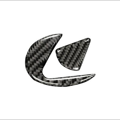 2pcs Car Steering Wheel Logo Decor Stickers For Lexus IS250 NX200 200t 300h RX300 270 200T 450H ES200 CT Interior Accessories