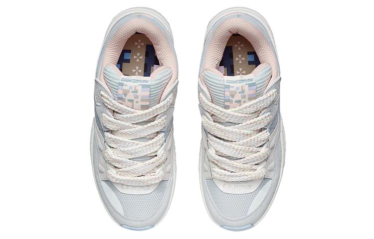 Li Ning CF Low Top Casual Shoes Women's Gray AGCR438-5