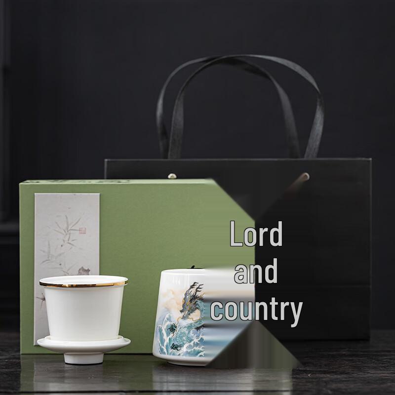 

Dehua Ceramic Dragon Office Cup