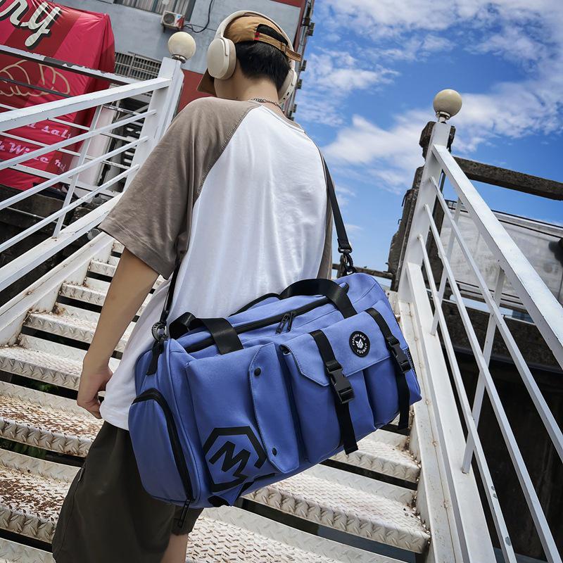 Large Capacity Travel Backpack for Men & Women with Wet/Dry Separation Feature