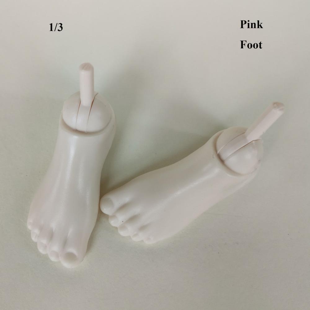 

Игрушки для кукол Детали тела куклы Пластиковые руки и ноги для 1/3 1/4 1/6 BJD 30 см куклы 1/3 Pink Foot