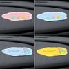 Car cute anti-slip mat car mobile phone center console high temperature storage mat creative decoration attached to the car acce
